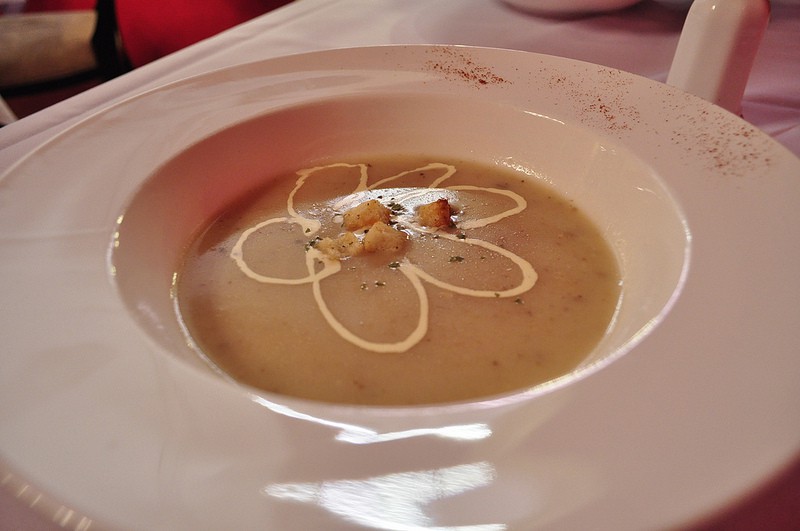 Mushroom & Stinging Nettle Soup