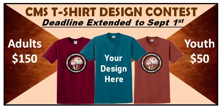 CMS T-Shirt Design Contest – Cascade Mycological Society